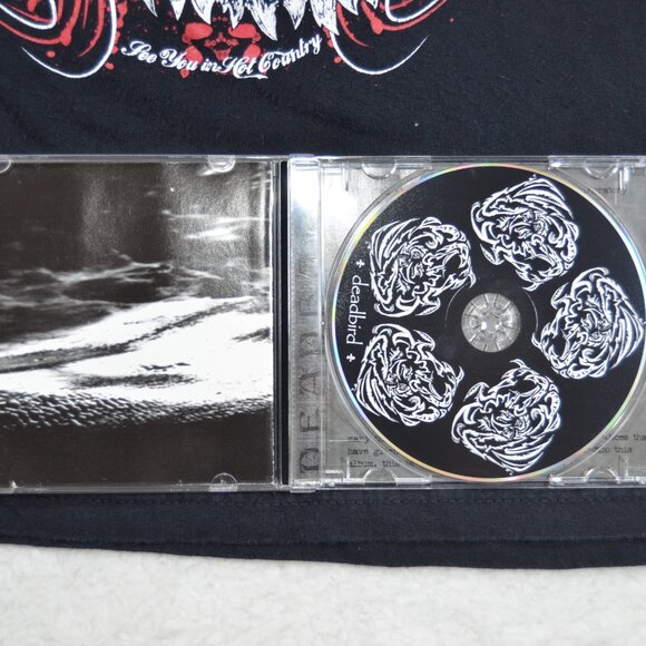 Deadbird S shirt and CD "the head and the heart" sludge doom from Arkansas - Picture 11 of 14